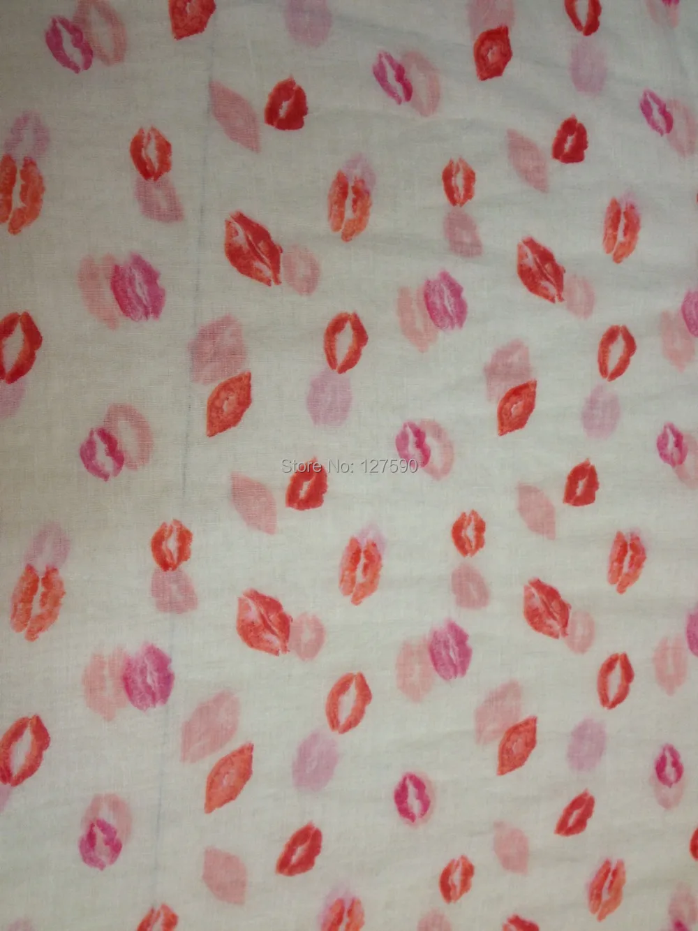 

2015 New Lip Print Scarf Women Wrap Shawl Women Accessories Women Lip Scarves Wholesale Free Shipping
