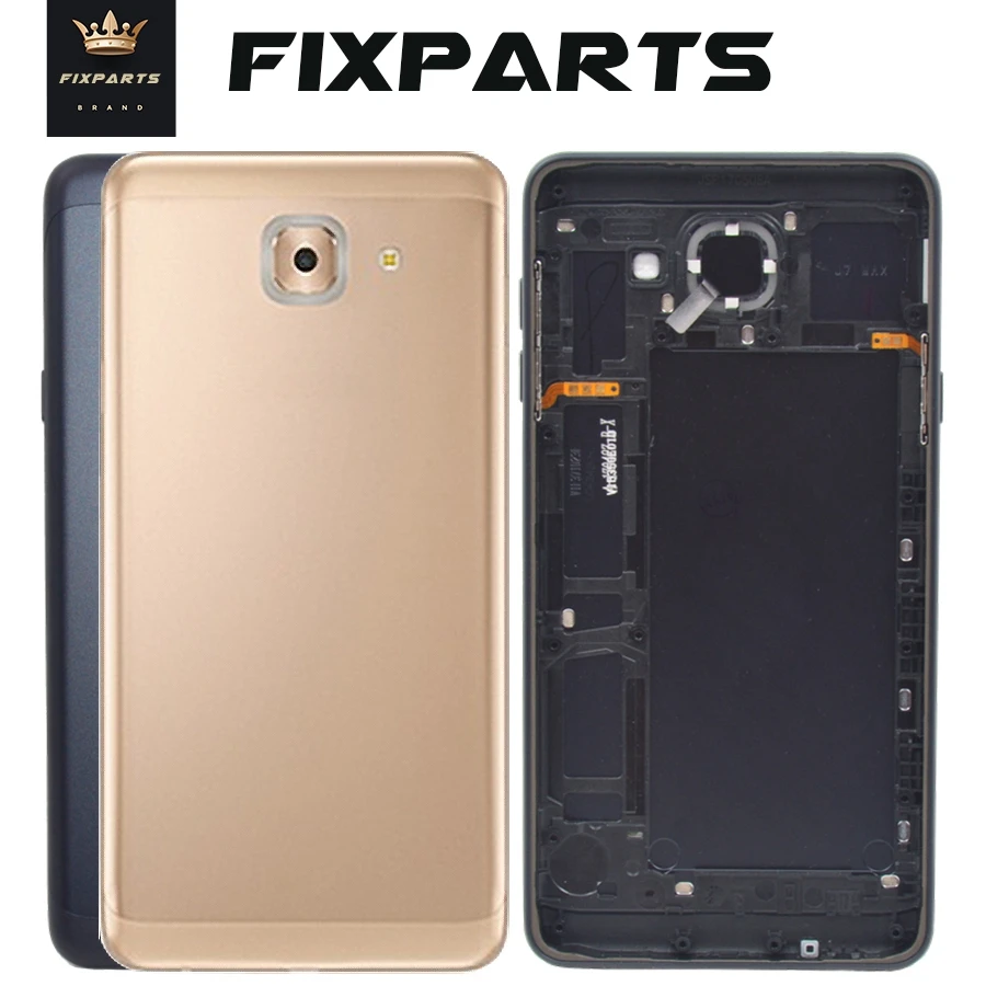 5 7 &quotметаллик для Samsung Galaxy J7 Max g615 Задняя крышка батареи задняя G615 корпус чехол