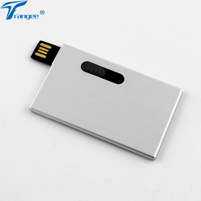 Trangee водонепроницаемый супер тонкий USB флеш-накопитель Кредитная карта