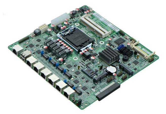 Промышленная материнская плата JVGA1 1 * COM Поддержка процессоров i3 i5/i7 6 гигабитной