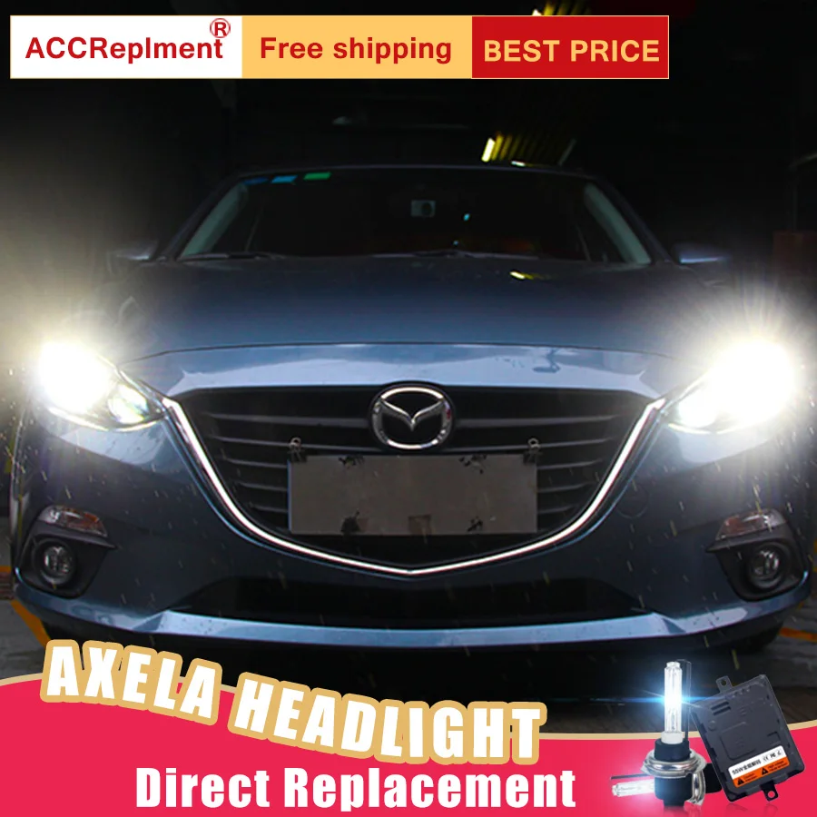 2 шт. светодиодный ные фары для Mazda Axela 2014 Автомобильные ангельские глазки