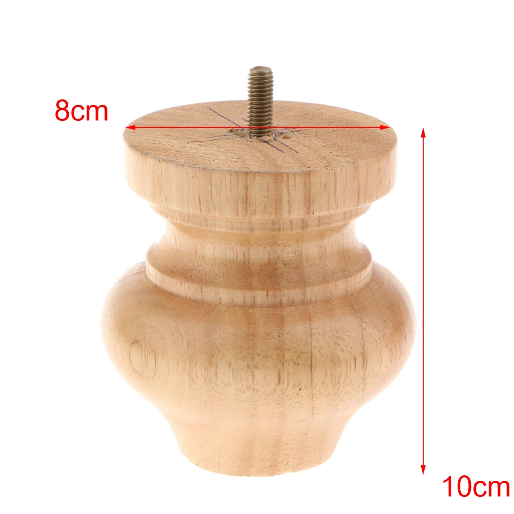 Деревянные ножки для мебели диван стул кровать оттоманка шкафа 4 шт|Мебельные