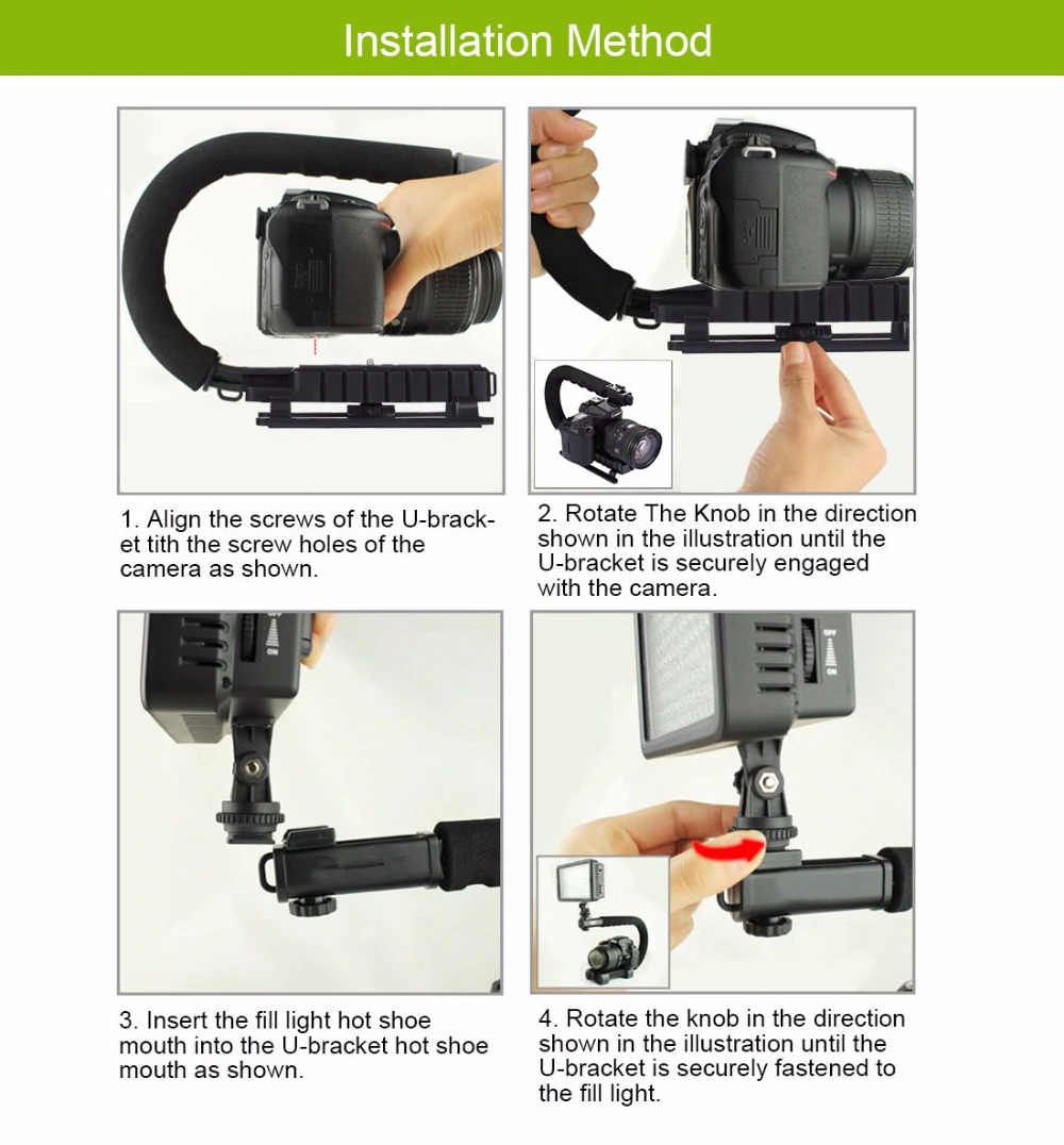 Стабилизаторы стабилизатор для камеры gimbal steadicam stick Ручной Стабилизатор для Canon Nikon Sony Micro SLR камеры DV