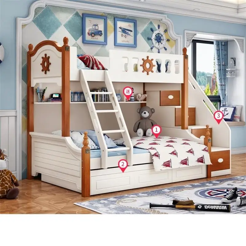 Totoro Box Kids Literas De Madera Одноместный Recamaras Tempat Tidur Tingkat современная мебель для спальни