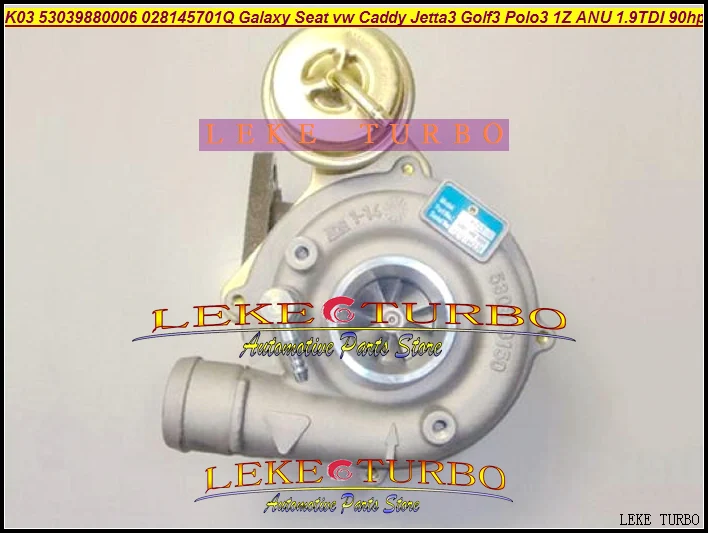 K03 53039700006 454083 0001 028145701J турбо для FORD Galaxy Seat Caddy Jetta 3 Golf 4 Polo Sharan 1Z ANU AHU 1.9L|turbo for ford|turbo turbo