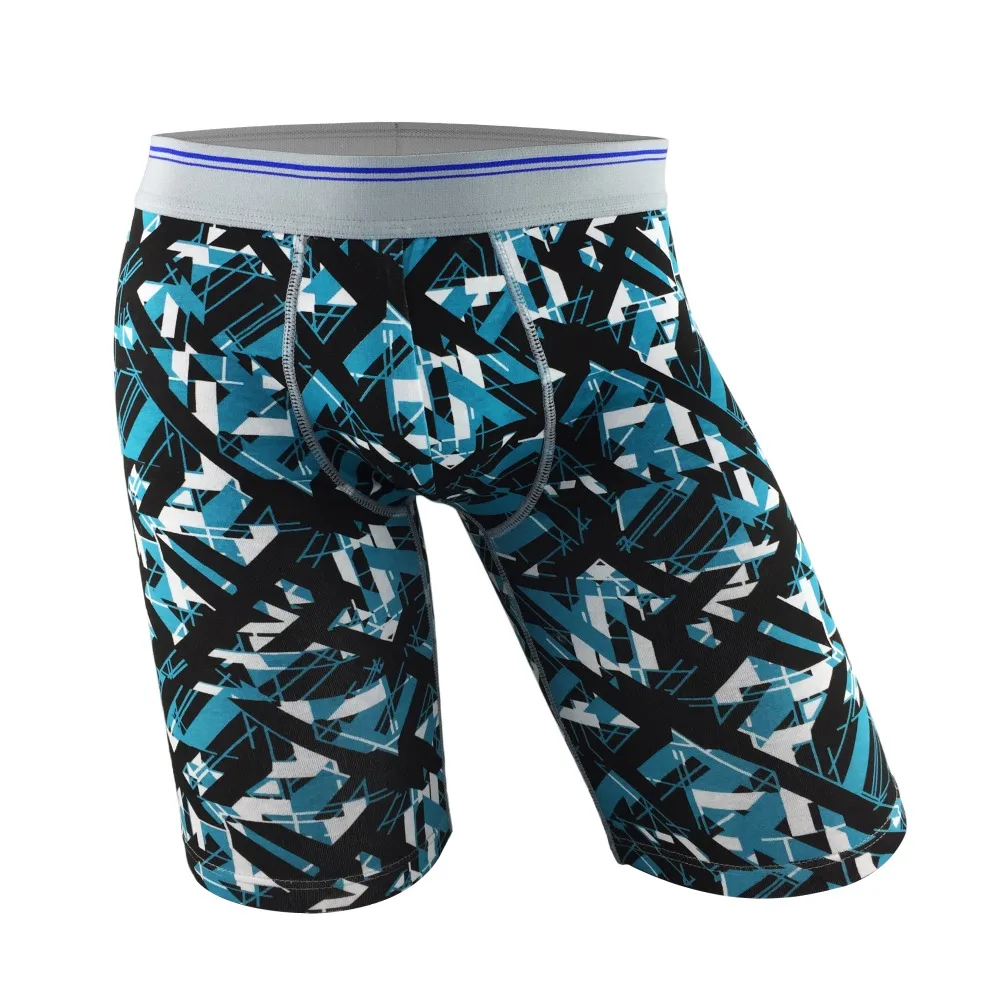 GAREDOB хлопковое Мужское нижнее белье длинные ноги с принтом собаки боксеры