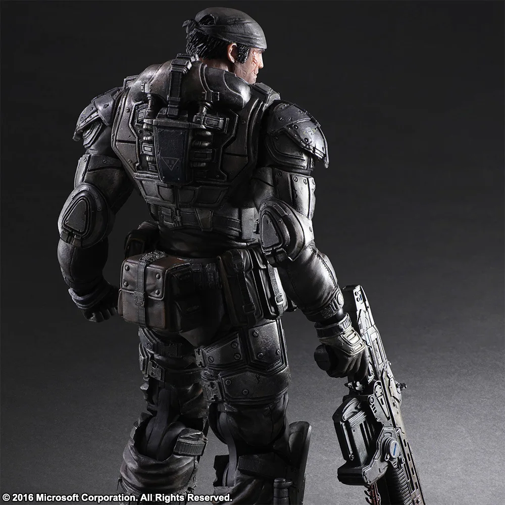 Экшн фигурка ПВХ Маркус Феникс 27 см|gears of war|play artsmodel toy |