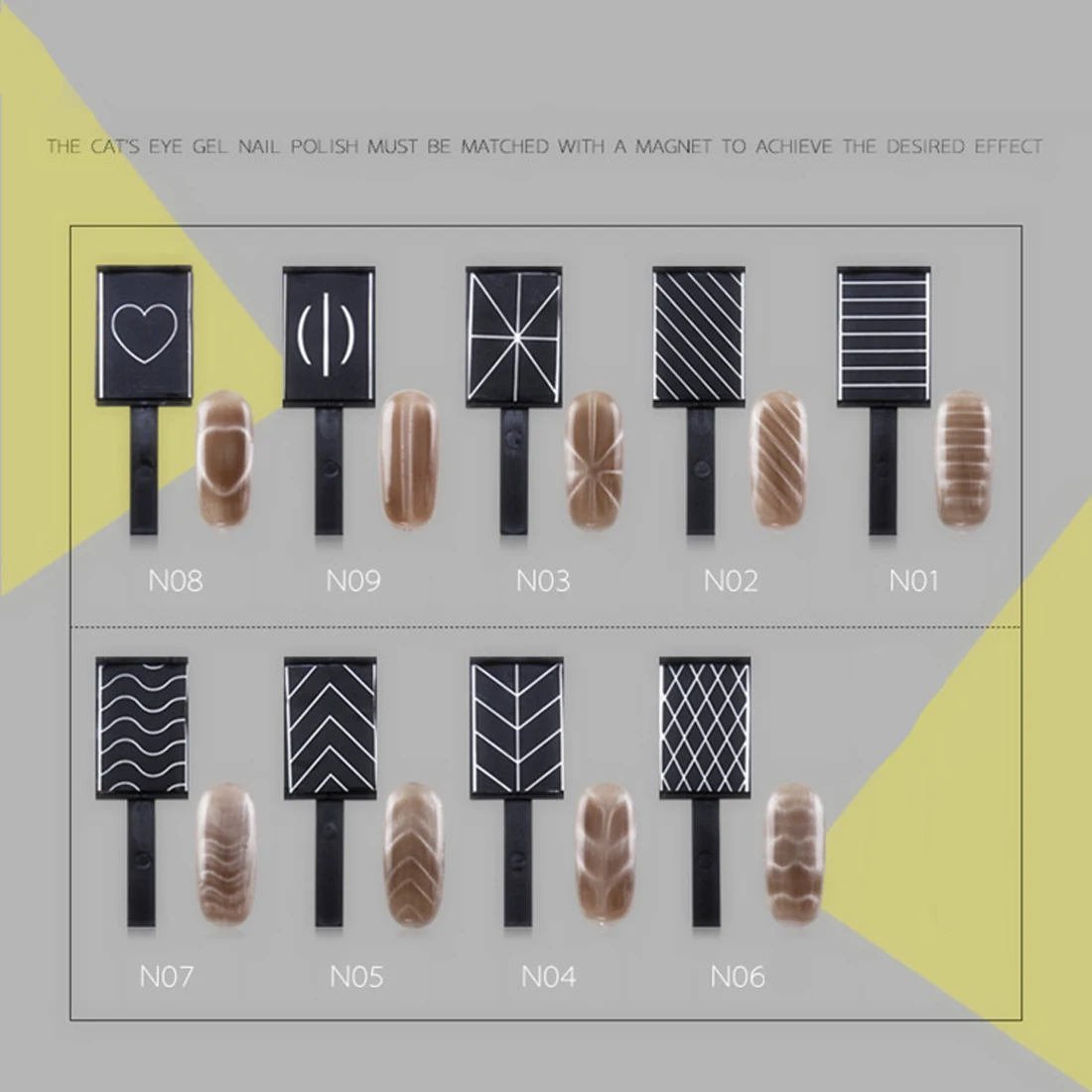 1 шт. магнитная палочка кошачий глаз сильный Гель лак лаки для дизайна ногтей 3D