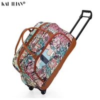 24 travel bag trolley suitcase on wheels carry ons rolling luggage women hand big luggage bag concise fashion trolley bags
