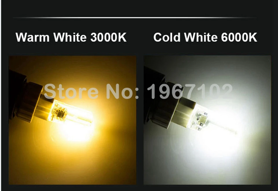 100 шт. светодиодные свечи G9 220 В 110 4 Вт SMD 2835 32 светодиосветодиодный s кристальная