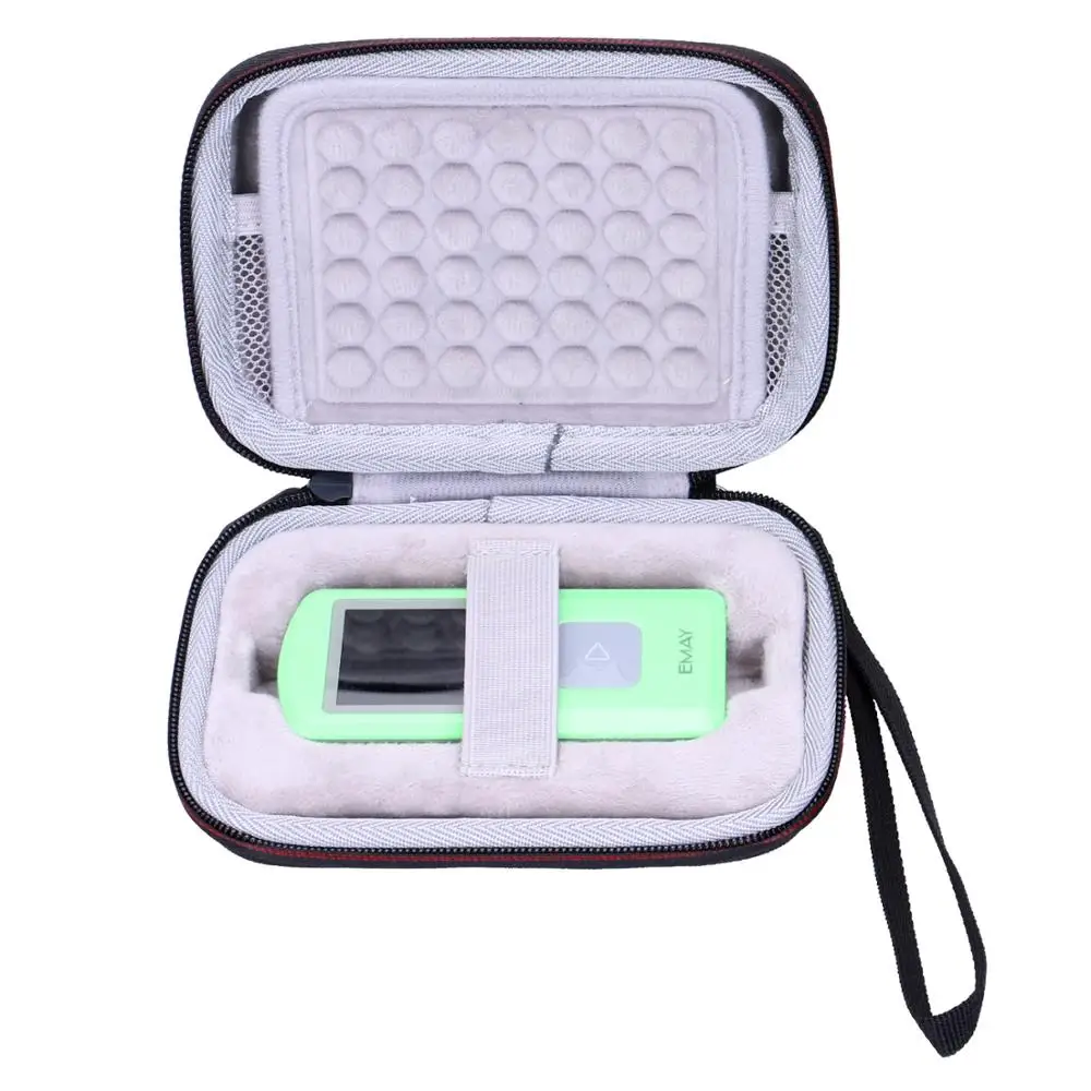 LTGEM EVA черный Жесткий Чехол для EMAY/CONTEC портативный EKG Monitor|Сумки фото-/видеокамеры| |