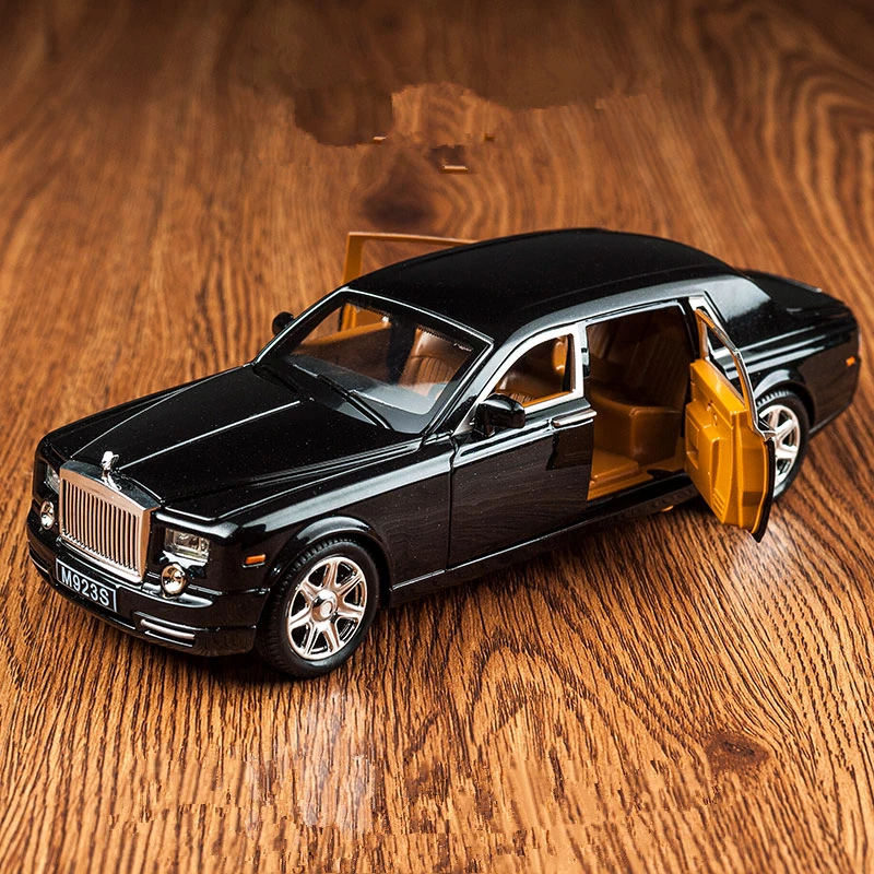 KIDAMI литье под давлением 1:24 Rolls-Royce Phantom Модель автомобиля украшения мальчик подарок на день рождения игрушки для детей автомобиль игрушки