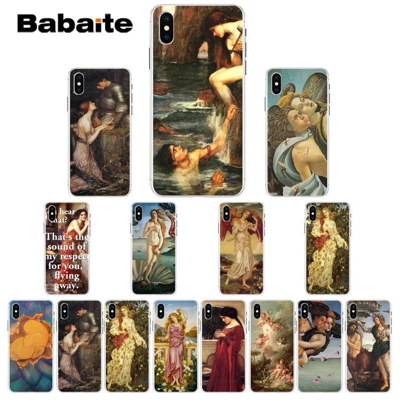 Мягкий ТПУ чехол для телефона Babaite iPhone 5 5Sx 6 7 7plus 8 8Plus X XS MAX XR|Бамперы| |
