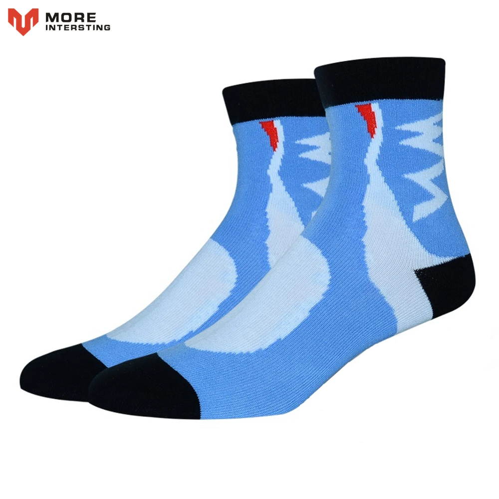 1 пара футбольных носков противоскользящие Дышащие носки для велоспорта