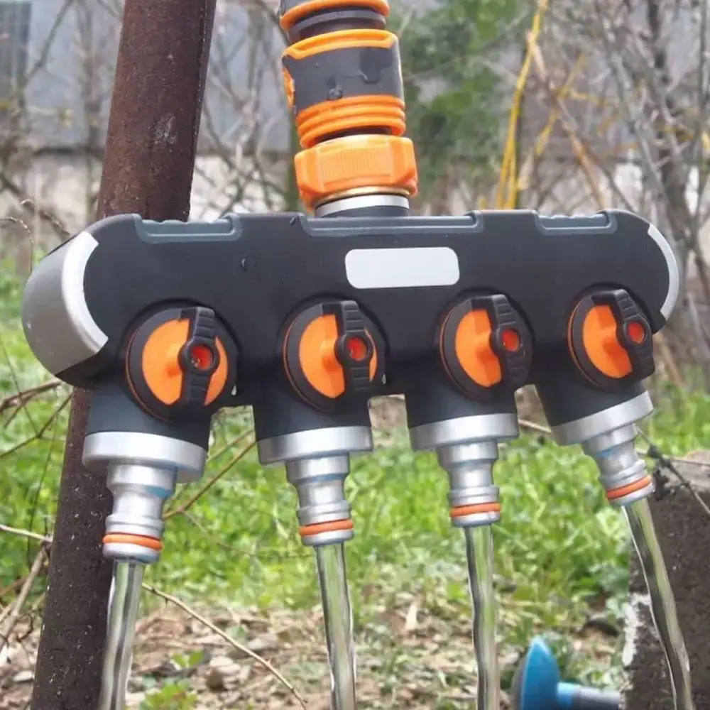 4-полосный сепаратор шланга садовый шланг наружный кран система капельного