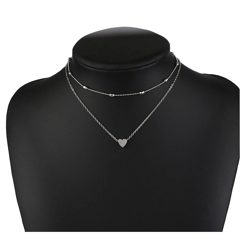 Ювелирное изделие модное простое колье-ошейник женское ожерелье с кулоном в виде