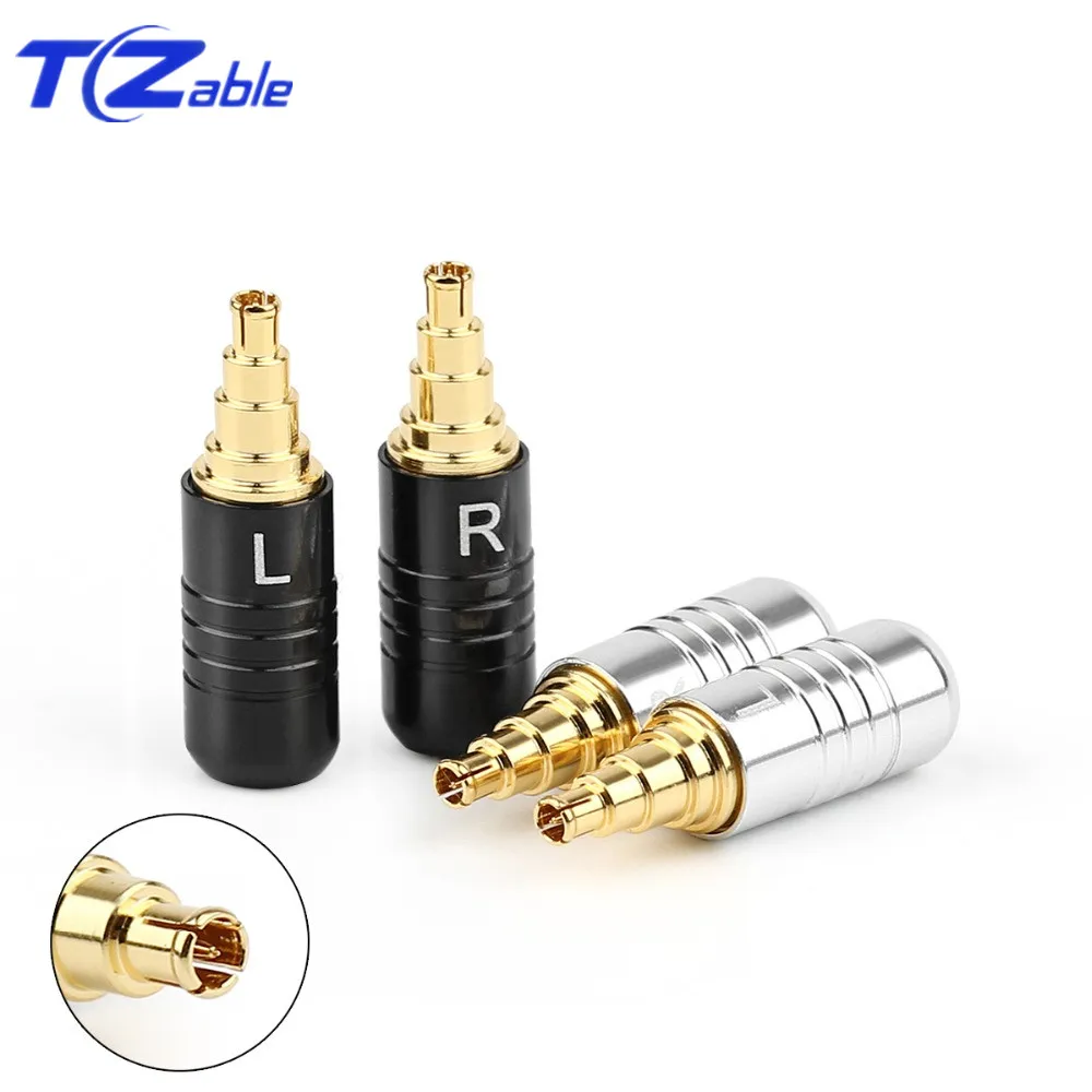 Hifi Audio Connector Earphone Pin Plug For IE40 Pro Headphones Jack Solder Wire Connector DIY Replace Headphone Cable Adapter