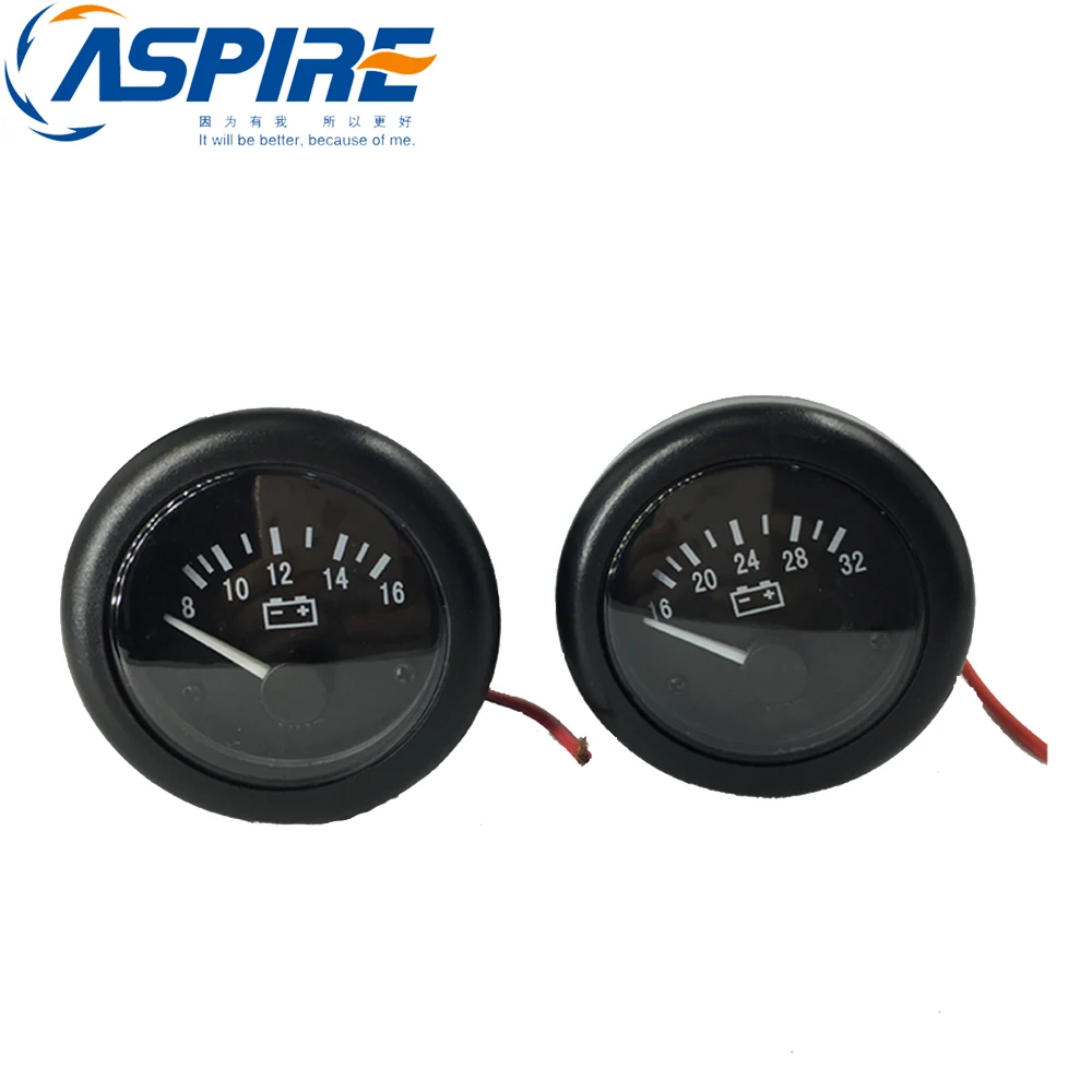 

VDO Voltage Guage Voltage Meter 24V Free Shipping 4 piece For Sale