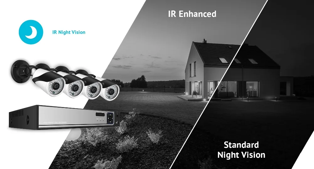 BESDER 8CH CCTV Системы POE NVR с 8 шт 3.0MP открытый IP67 Водонепроницаемая камера видеонаблюдения Системы комплект видеонаблюдения XMEye