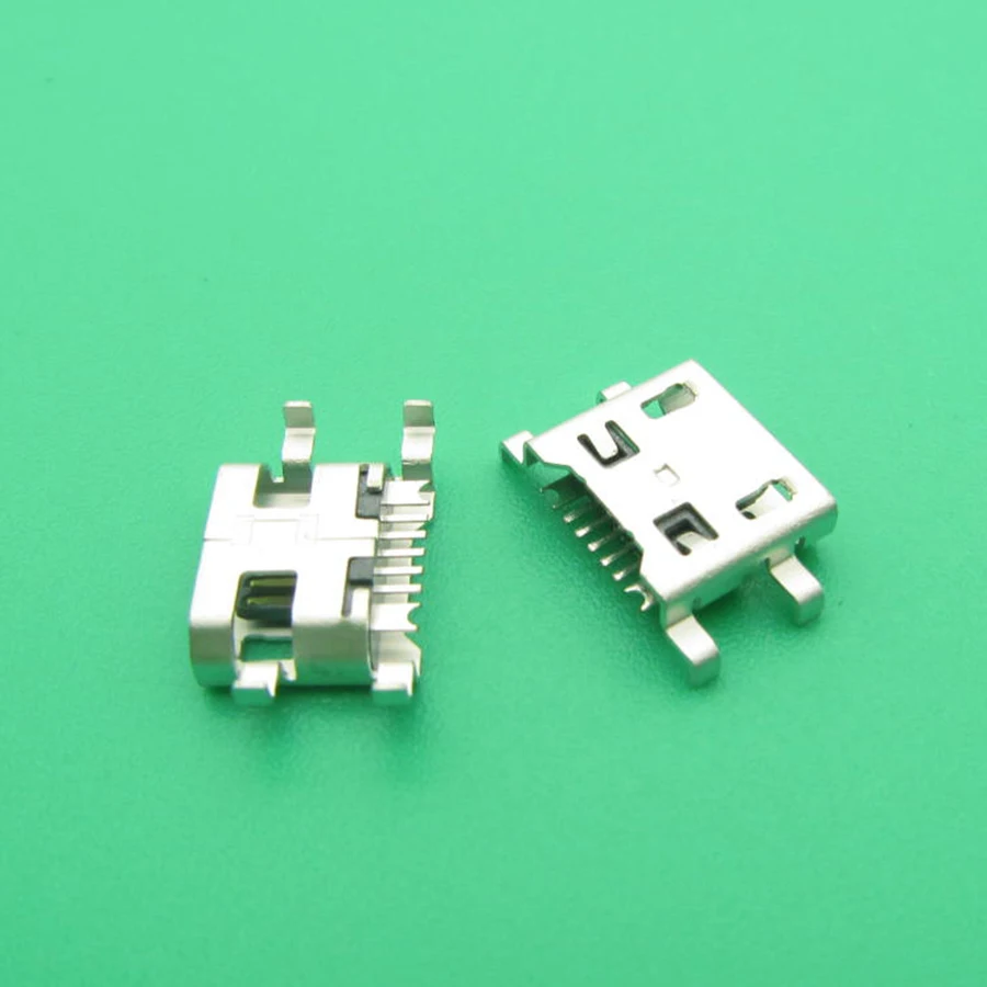 100 шт. Высокое качество Новый мини порт зарядки Micro USB док разъем запасные части