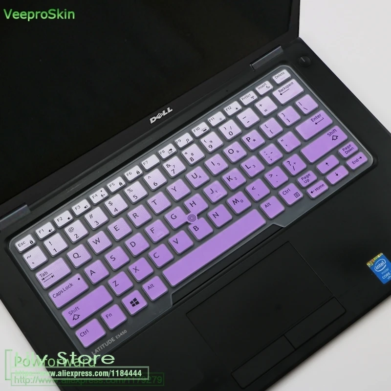 Для Dell Latitude 7490 3340 E3340 E5450 E5470 E7450 7400 14 дюймов ноутбук Notgebook Клавиатура Защитный чехол