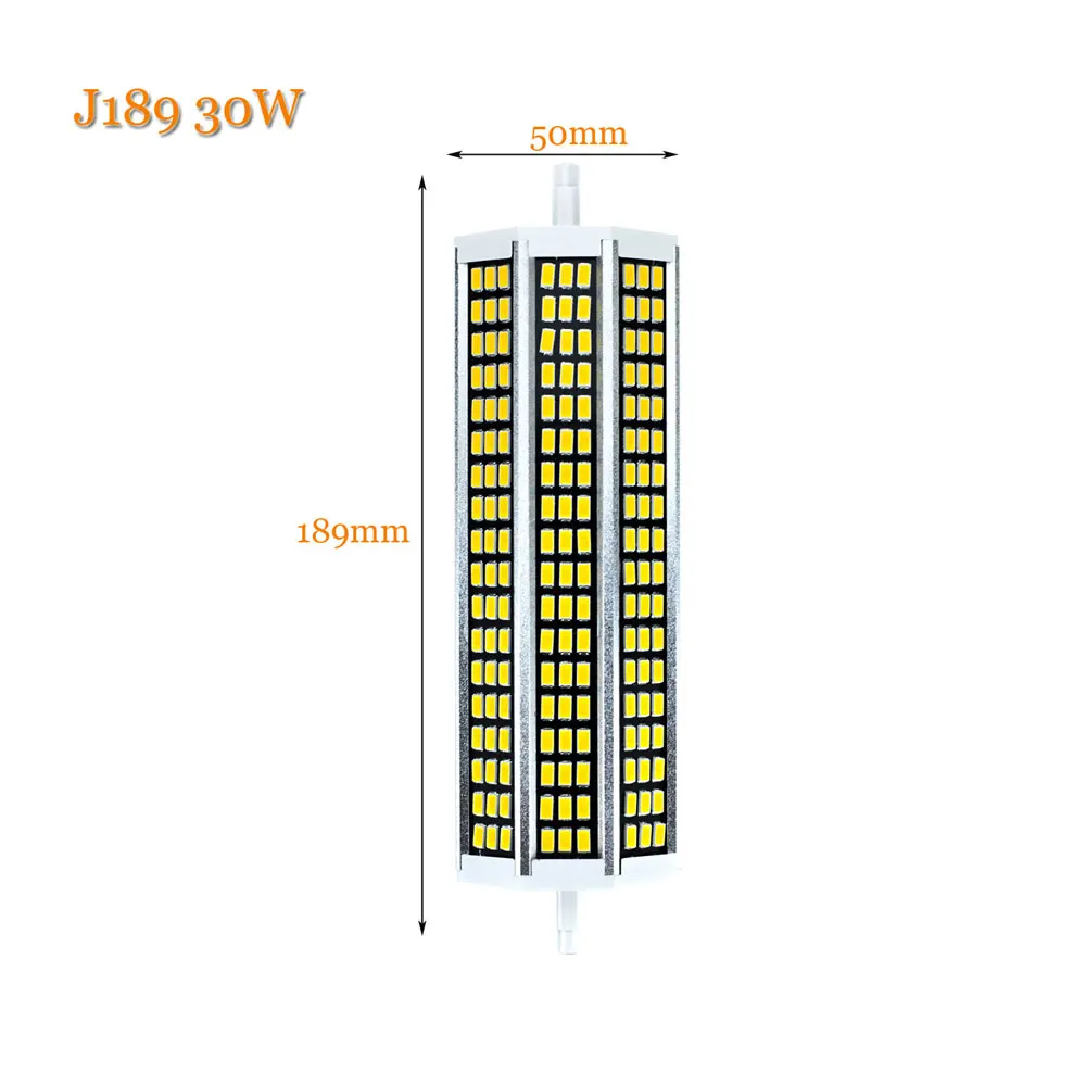 Ampoule LED R7S прожектор лампа J78 J118 J135 J189 110V 220V 10W 20W 25W 30W R7s диод Bombillas Lamparada | Лампы и