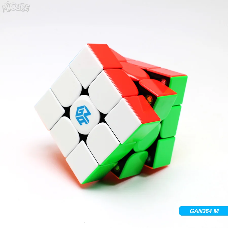Магнитный куб Gan Magic speed Cube 2x2x2 3x3x3 4x4x4 GAN 356 Air SM 354M 460M 249 v2 M 356x Stikerelss Magnetc