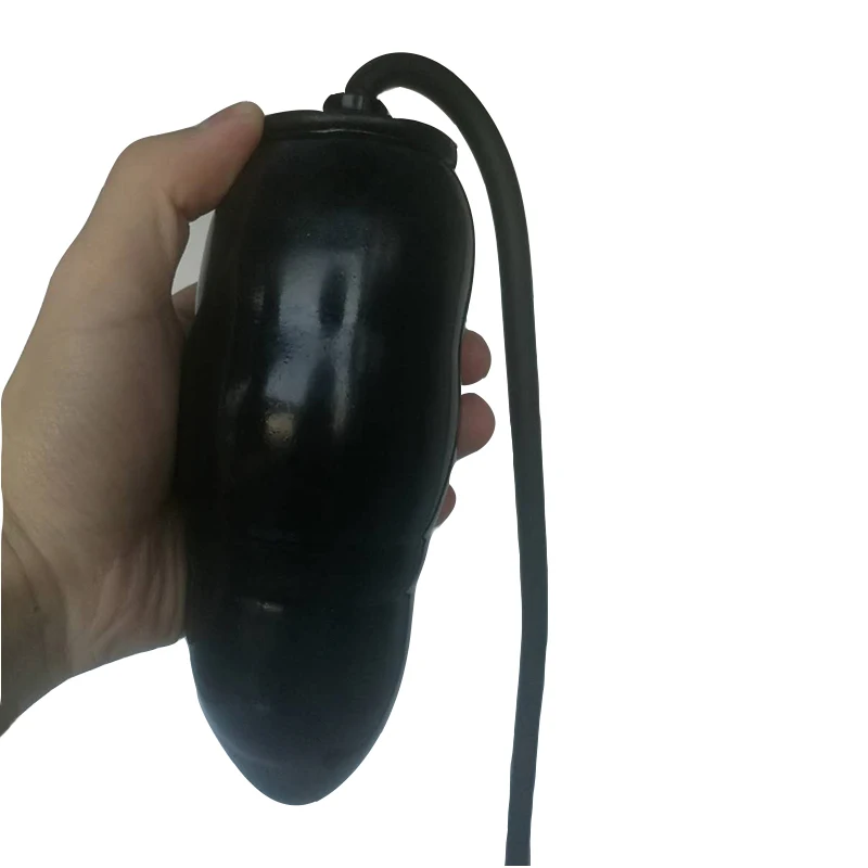 Анальная пробка HOWOSEX надувная с насосом Анальный расширитель массажер мягкий