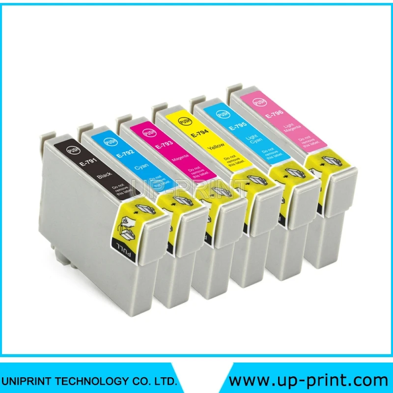 Совместимый чернильный картридж UP T0791 для epson 1400 Artisan 1430 фото 1500 Вт p50 px660 px720wd px730wd