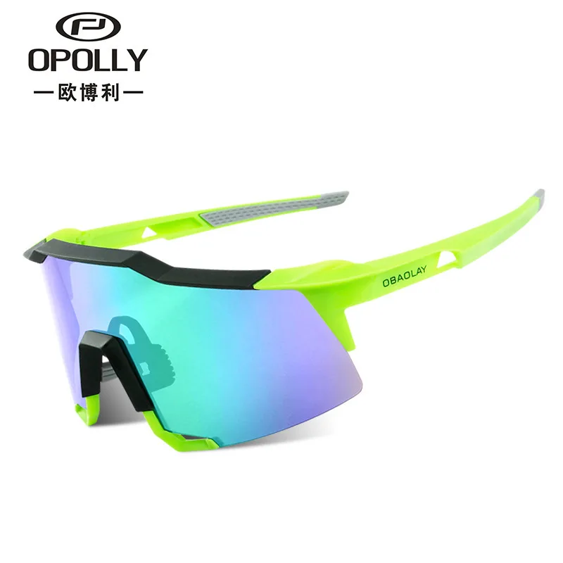 Очки для спорта TR-90/PC с новой большой рамкой, защитой от УФ-лучей и песка для горного туризма, вождения, катания на лыжах и т. д.