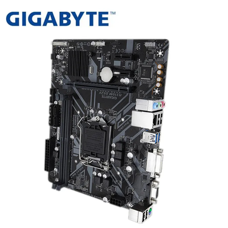 Для Gigabyte GA-H310M-DS2V Материнская плата H310M-DS2V H310M разъем LGA 1151 DDR4 USB3.0 SATA3.0