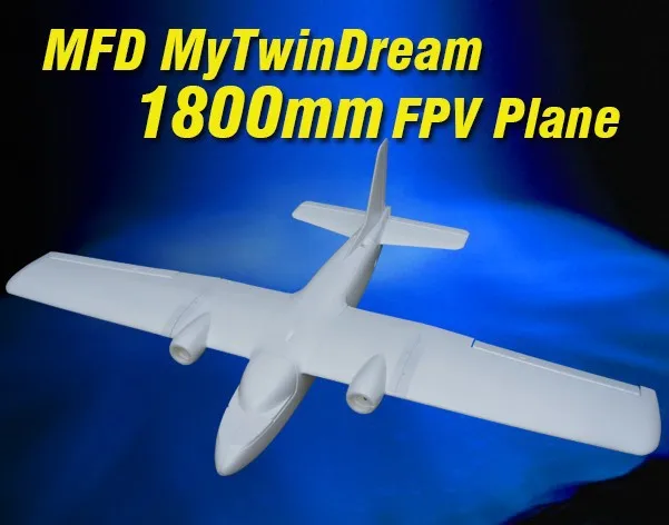 

Новинка MyTwinDream 1800 мм FPV EPO RC самолет с дистанционным управлением Электрический планер БПЛА модель плоскости радиоуправляемая игрушка с дист...