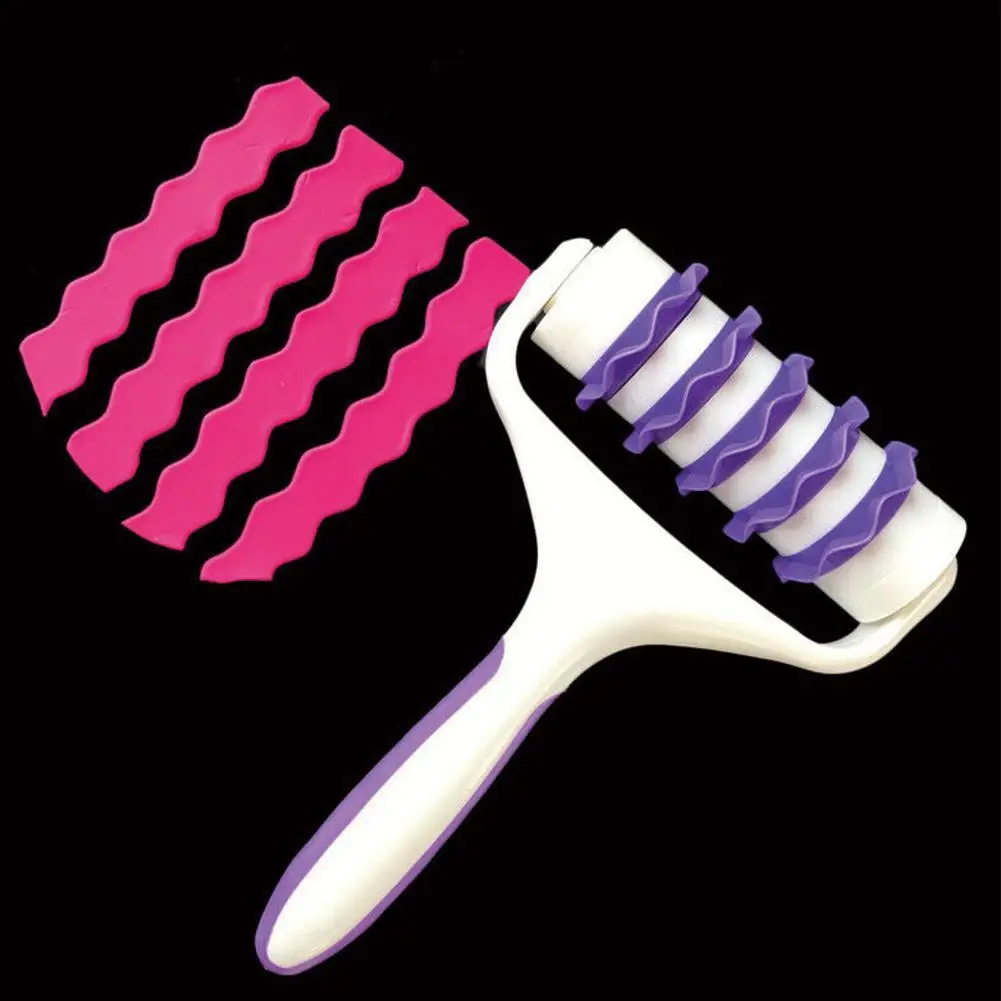 Роликовый Набор для украшения торта пластиковые инструменты выпечки лента