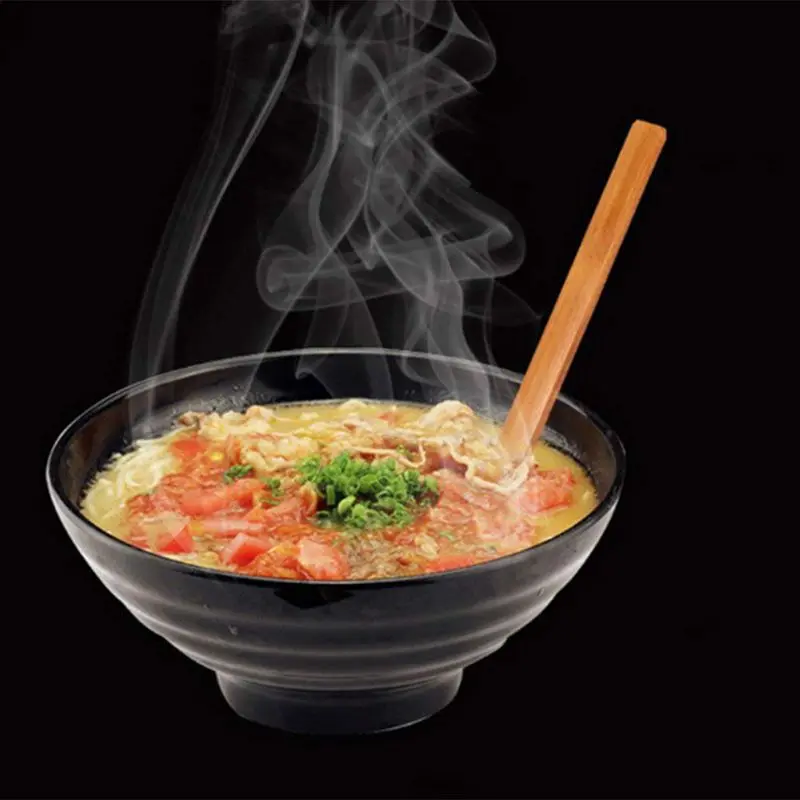 2шт японская длинная ручка большая ложка Ajisen рамен, ложка