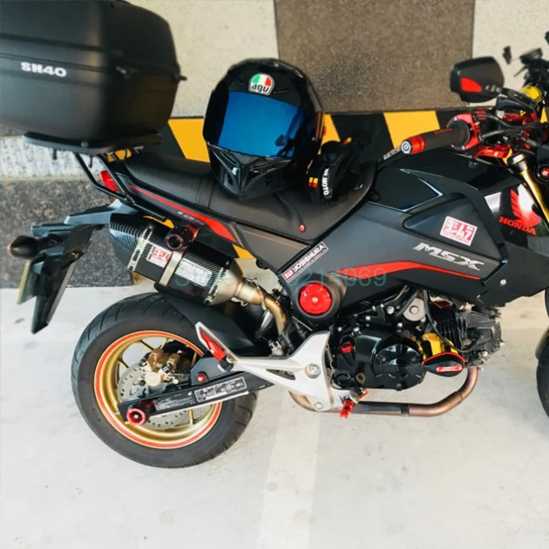 Универсальный глушитель для мотоцикла Yoshimura 570 мм 470 мм 370 мм из нержавеющей стали Универсальный 51 мм CBR300 ZX6R Z800 модифицированный Escape