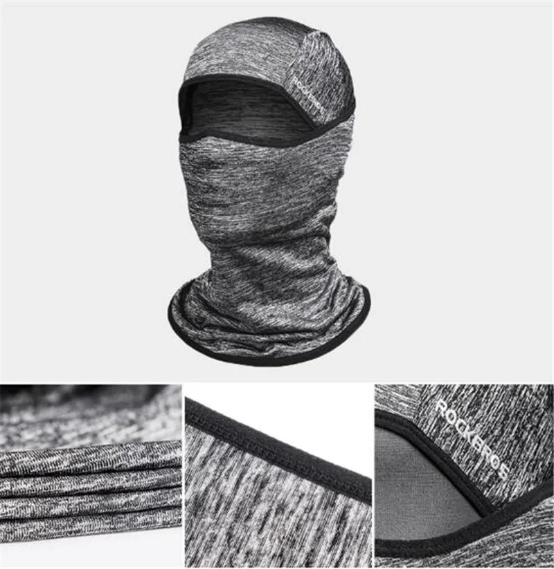 ROCKBROS Велоспорт лед ткань анти УФ Солнцезащитная маска для лица Спортивная Кепка