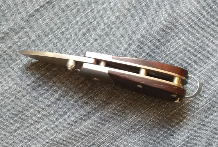 57HRC нож из дамасской стали ручной работы складной карманный уличный портативный