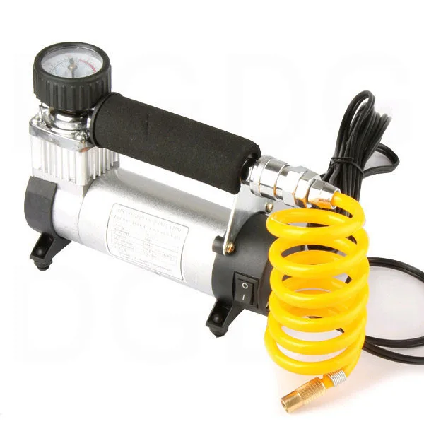Free Shipping YD-3035 Portable Super Flow 12V 100PSI Metal Car Tire Tyre Inflator Vehicle Auto Electric Pump Air Compressor | Автомобили и