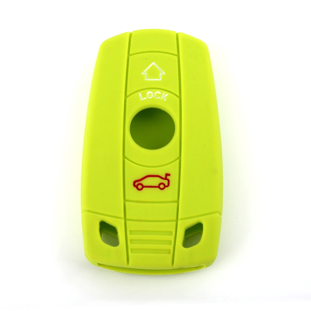 RYHX Автомобильный ключ мягкий чехол держатель крышка дистанционного брелока