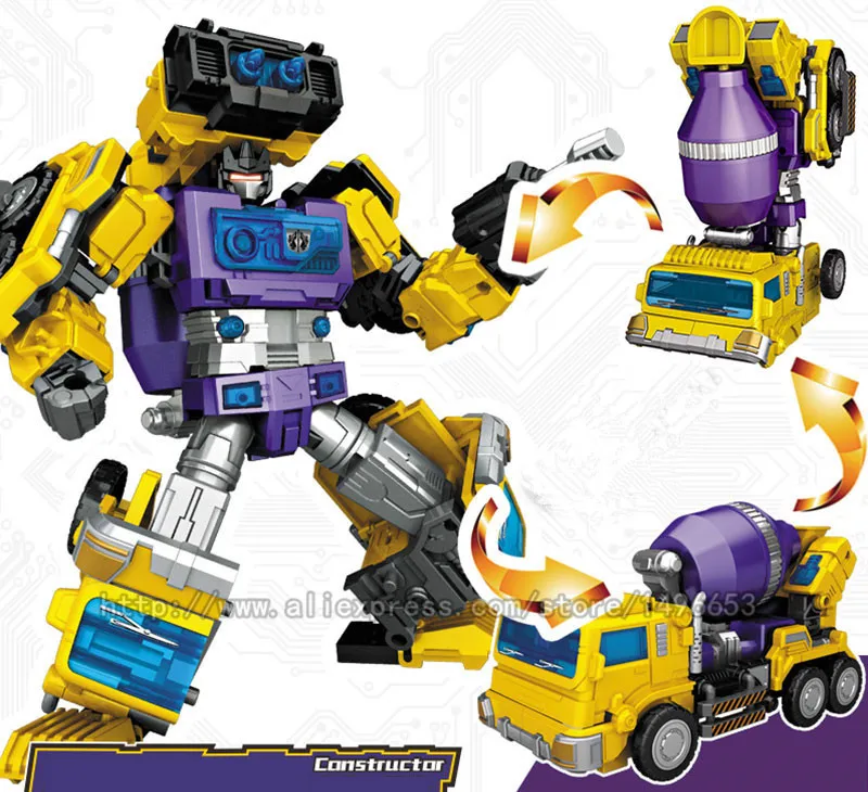 Weijiang 5 в 1 трансформационный фильм игрушки Аниме predaking Опустошитель робот KO G1 фигурка самолета Модель Дети Мальчики игрушки
