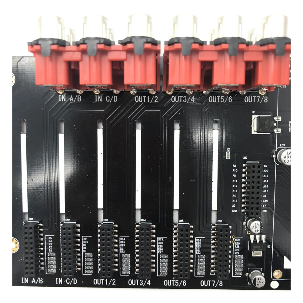 ADSP21489 макетная плата 2 шт. ADC PCM1804 входная плата+ 3 шт. DAC PCM1798 Выходная плата 4 в и 6 из процессора T0528