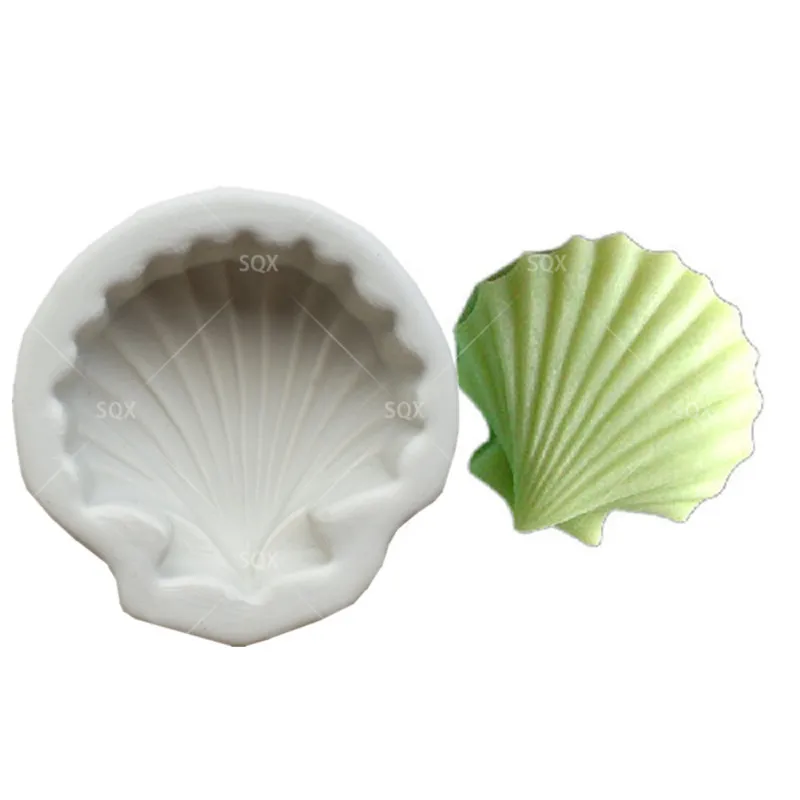 

Single Seashells Silicone Fondant Mould Cake Decorating Baking Tools Kitchen Accessories SQ15315