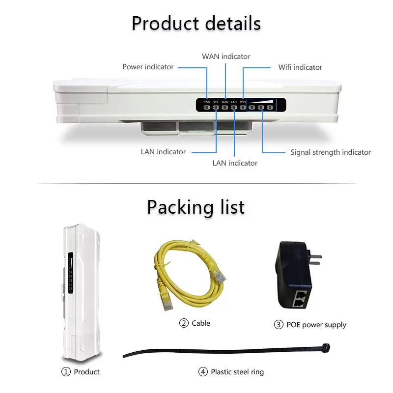 Cioswi APG321 CPE/Wifi / /Wi-Fi /WISP 2, 4  300 / 8dbi ,