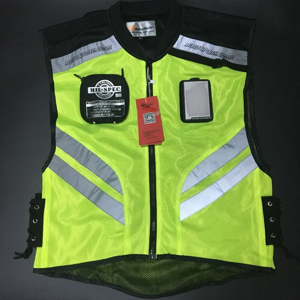 Мотоциклетный светоотражающий жилет мужская спортивная одежда уличная защита