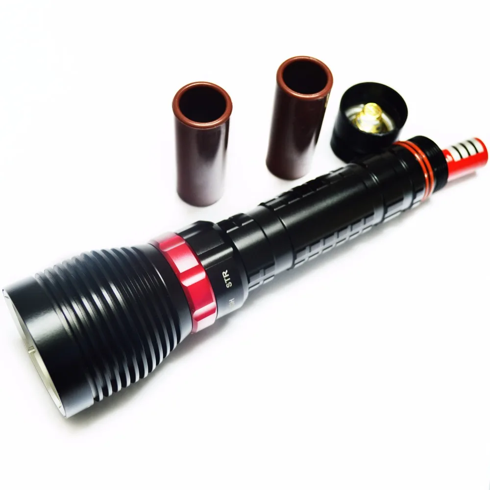 1 шт. абсолютно DX1 CREE XM-L2 T6 10 Вт 1600LM алюминиевый сплав водонепроницаемый светодиодный светильник для дайвинга подводный Электрический фонарь светильник-вспышка