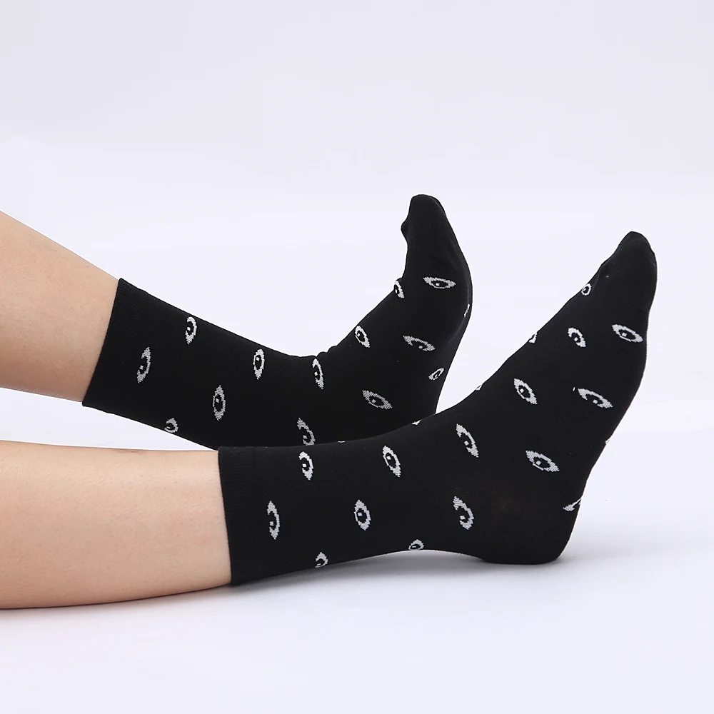 Modeager, 75% хлопок, японский рисунок, Русалочка, инопланетянин, космическая планета, забавные женские носки, новинка, крутые носки, подарок на Рождество для девочек