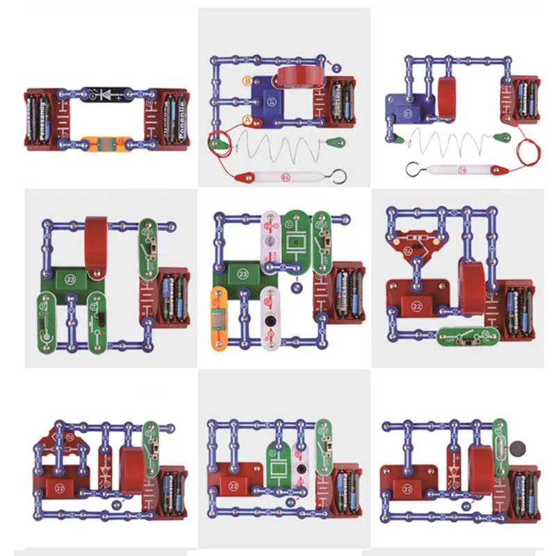 Электронный блок интегральные строительные блоки для обучения и набор