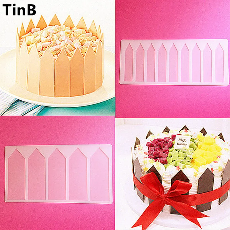 Силиконовая форма для шоколада в форме забора формочка сделай сам украшения