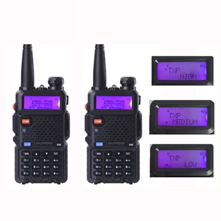 2 шт. CB радиосвязь 8 Вт Baofeng Uv-5r дальняя рация 10 км taki Vhf Uhf HT Radio оборудование мобильное HF baufeng аурикулярное - Цвет: 2PCS 8W Walk Talk