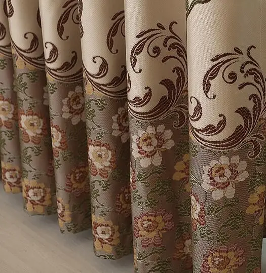 Curtain Высокое затенение хлопок лен Европа Роскошный вышитый тюль для гостиной плотная шторка в спальню шторы - Цвет: Curtain